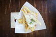 French fries or fried potato ,cheese fries or french fries with cheese topping