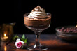 Chocolate Mousse, Velvety, decadent chocolate dessert