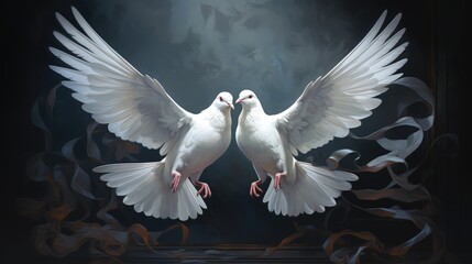 Poster - dove of peace