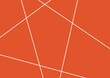 Red-orange background with white intersecting straight lines, orangeade color 
