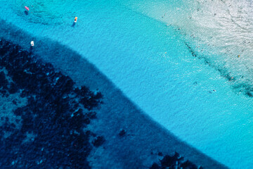 Wall Mural - the sea surface as a backdrop. unquiet sea surface. waves at the day time. natural background for ad