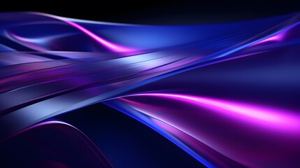 Wall Mural - 
3d rendering of purple and blue abstract geometric background. Scene for advertising, technology, showcase, banner, game, sport, cosmetic, business, metaverse. Sci-Fi Illustration. Product display