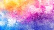 Colorful Bright Watercolor Paint Background Texture for Splash Art Design