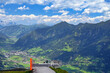 Viewpoint Stubnerkogel mountain Bad Hofgastein Austria summer season