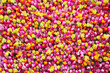 Natural colorful background made of tulips.