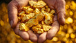 Gold price make a new high and all time high concept, demand for more gold storage