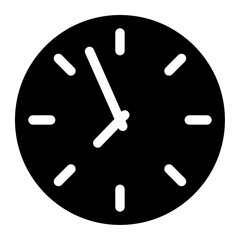 Poster - clock icon 