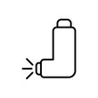 Inhaler icon vector design templates simple and modern concept