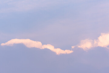 Wall Mural - background of sky and clouds in evening natural weather
