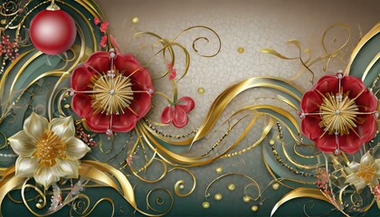 abstract floral background