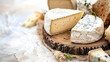 French mountain cheeses Raclette and Morbier available, generative ai