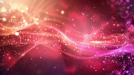 Poster - Elegant abstract festive background with lights and stars