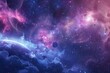 Vivid space phenomenon, suitable for high-impact visual media and educational material, Space exploration scenes with interdimensional portals., space background