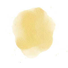 Abstract soft yellow watercolor background