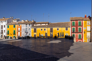 Canvas Print - Cuenca old town, UNESCO site, Kastilie La Mancha, Spain