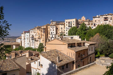 Canvas Print - Cuenca old town, UNESCO site, Kastilie La Mancha, Spain