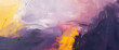 Sunset Serenade: Expressive Brushwork in Lavender and Tangerine Hues for Evocative Abstract Art and Emotive Interior Decor
