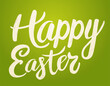 Happy Easter greeting card spring holiday celebration banner horizontal