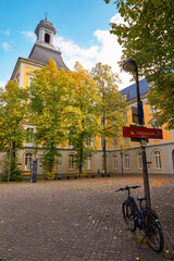 Wall Mural - Fragmental view on the building of Bonn university