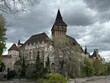 Budapest, castello di Varosliget minacciato dalle nubi