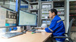 © reewungjunerr - Engineer working at control room,Manager control system,Technician man monitoring program from a lot of monitor