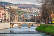Spanning the Miljacka River, Sarajevo's Latin Bridge offers a historic glimpse into Bosnia's past.