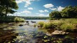 For virtual background: Tranquil Serenity - Lakeside Retreat