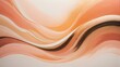 Sunset hues, Warm peach, coral, and gold tones in a noise background form an abstract grainy wave poster.