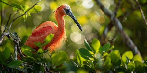 Wall Mural - Exotic birds of Zanzibar