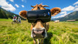 Virtual Pastures: Immersed in Bovine Bliss. Generative AI