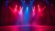 Opera Performance Stage with Spotlight Illumination Generative AI
