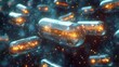 Swirling Probiotic Capsules for Gut Health Generative AI