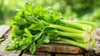 The pleasant scent of fresh celery leaves can help improve the aroma of dishes