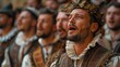 A Croatian Klapa group singing traditional a cappella songs in Dubrovnik, 4k, ultra hd