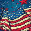 La Bannière Étoilée en Chanson: Dessin Animé Enchanté
The Star-Spangled Banner, représentation ludique de l'hymne national américain