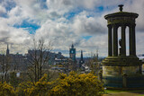 Fototapeta Młodzieżowe - Vista del skyline de Edimburgo desde Calton Hill.