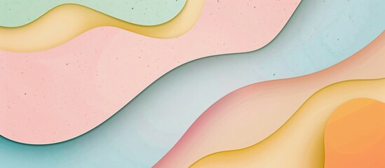 Wall Mural - Abstract Pastel Colours Background