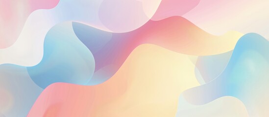 Wall Mural - Abstract Pastel Colours Background