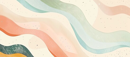 Wall Mural - Abstract Pastel Colours Background