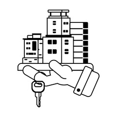 Sticker - Get this glyph icon of selling property