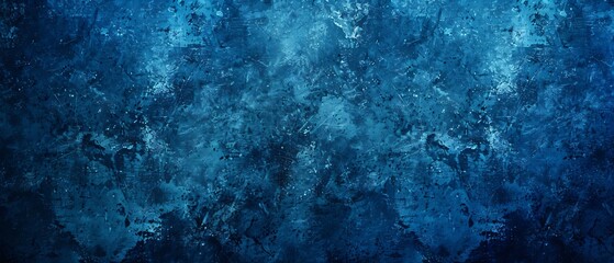 Canvas Print - Dark blue background. Abstract.