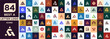 © AHMADFUJI - best letter A logo icon set