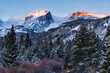 Hallett Peak Winter Sunrise