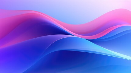 Gradient background wave minimalist style