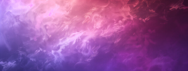 Wall Mural - Multicolored violet-pink gradient background with clouds