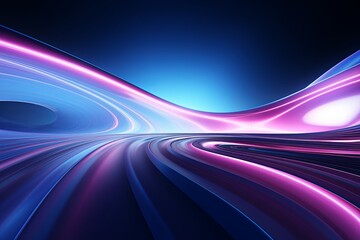 Wall Mural - a very colorful abstract road background