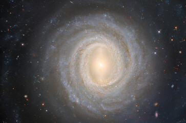 Wall Mural - galaxy in deep space. view from space.