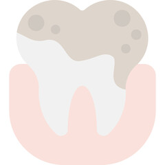 Wall Mural - Dental Plaque Illustration