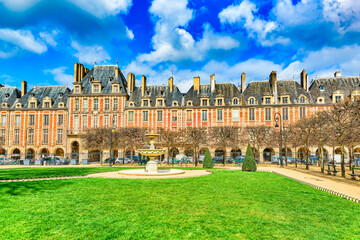 Fabulous Place des Vosges in the heart of Paris.