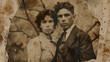 A faded photograph found in the abandoned hideout of a notorious outlaw couple capturing a moment of pure love and devotion amidst a life of crime and chaos. .